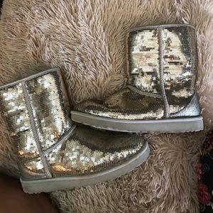 Sparkly Ugg boots