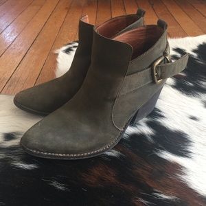 Jeffrey Campbell Jonas Green Short Ankle Boots 7.5