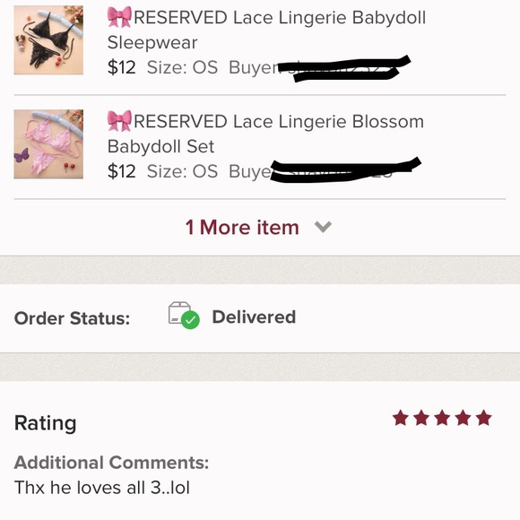 🎀Available Now🎀 Lace Blossom Babydoll Set - Picture 3 of 3