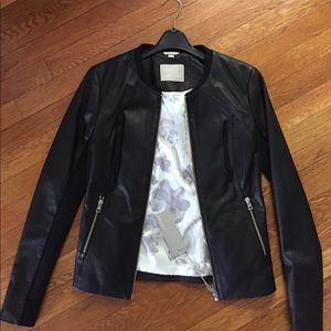 Soia & Kyo new Rylee slim fit leather jacket