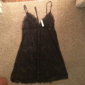 Victoria secret black lingerie top