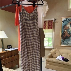 Angie printed maxi dress
