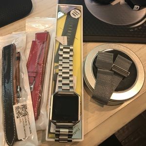 Fitbit Blaze with 4 additional bands