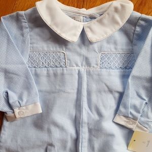 NWT Blue Gingham Outfit