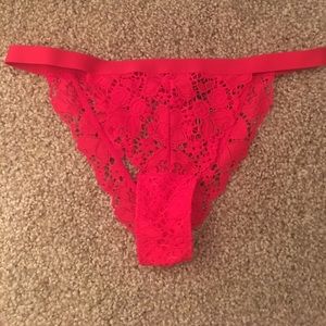 Red Victoria secret panties