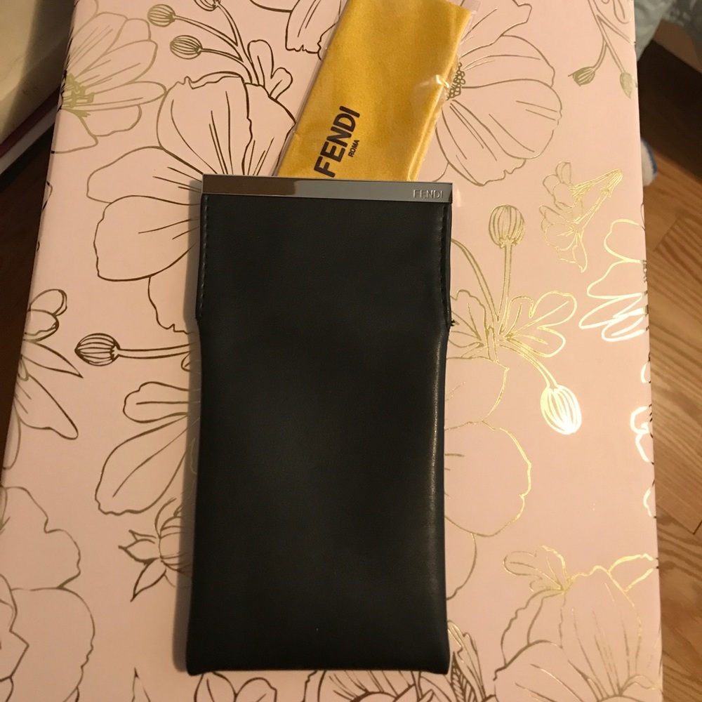 Fendi glasses pouch. Glasses not included