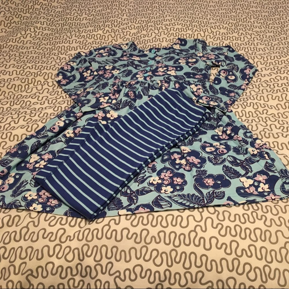 Hanna Anderson Dress and Leggings