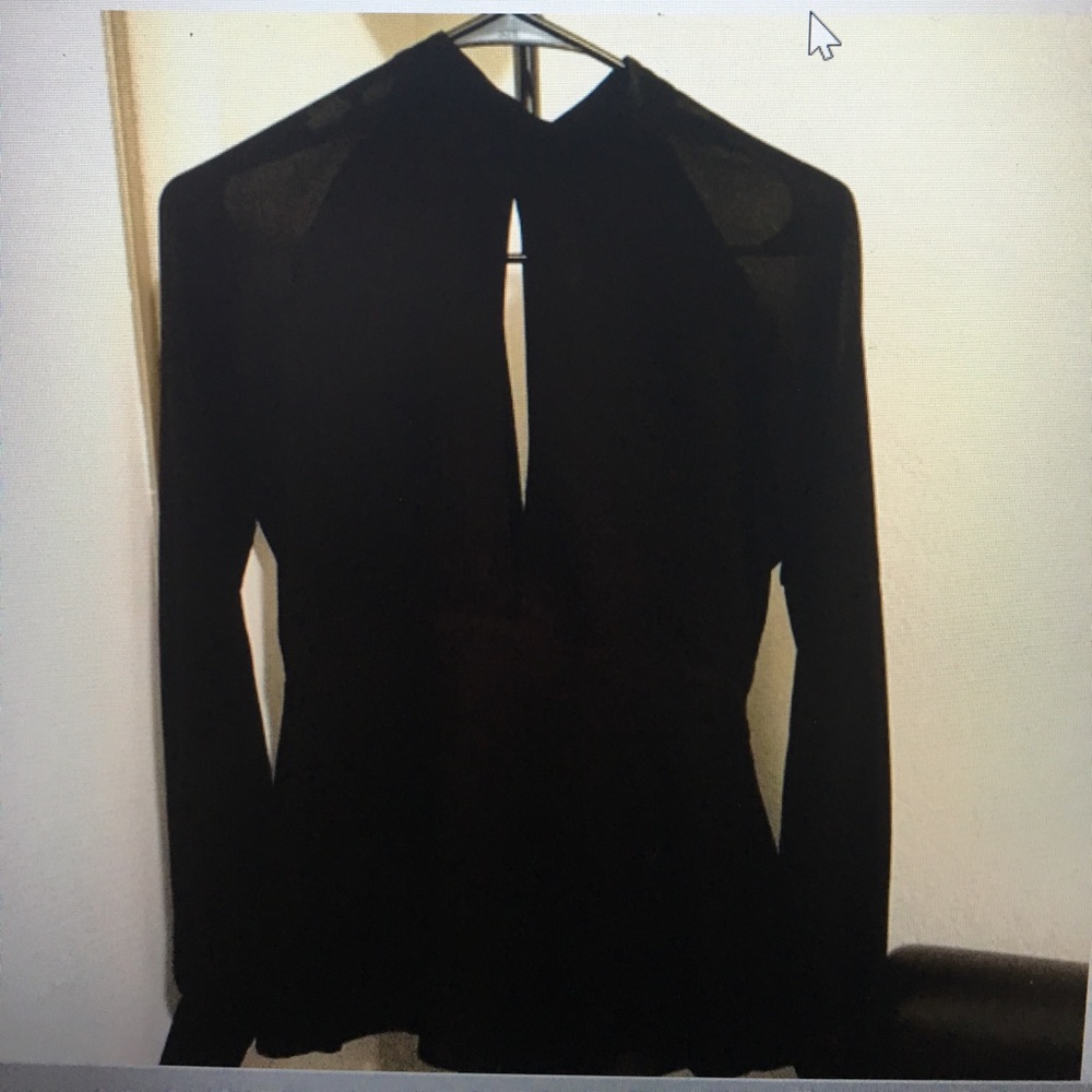Nasty Gal long sleeve blouse