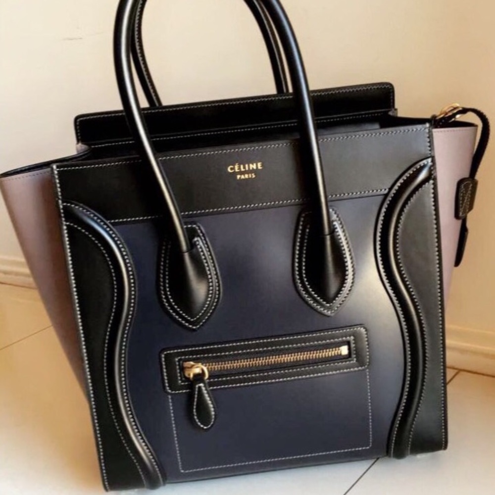 {Celine} Micro Tricolor Luggage