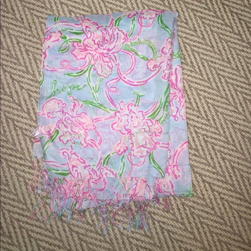 Lilly Pulitzer Murfee Breast Cancer Scarf