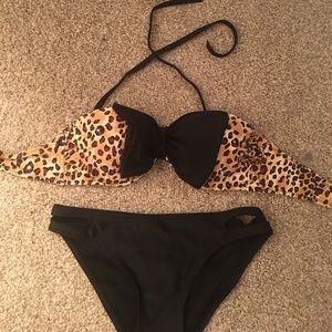 Leopard bathing suit