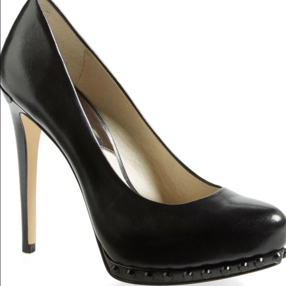 Michael Kors Ailee Leather Platform Pump