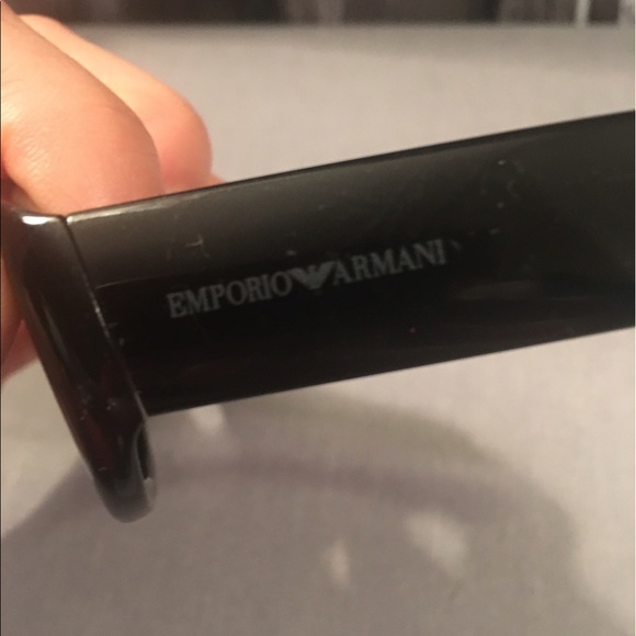 Emporio Armani prescription sunglasses black