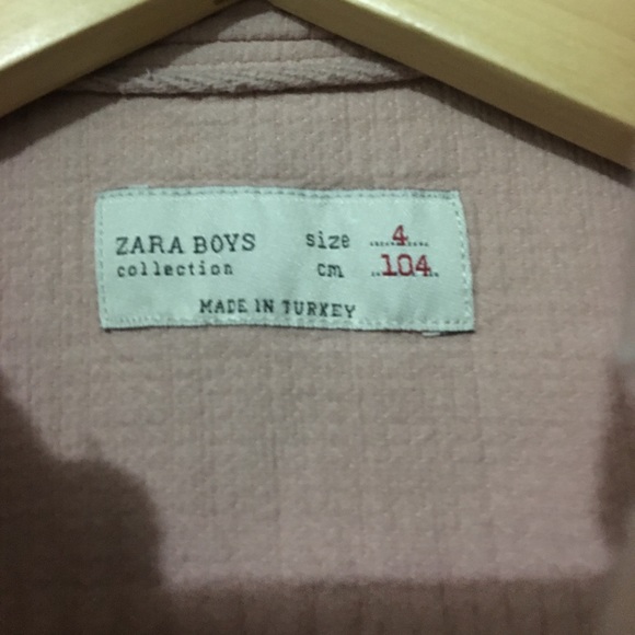 NWOT LITTLE BOYS ZARA BUTTON UP SHIRT - Picture 2 of 3