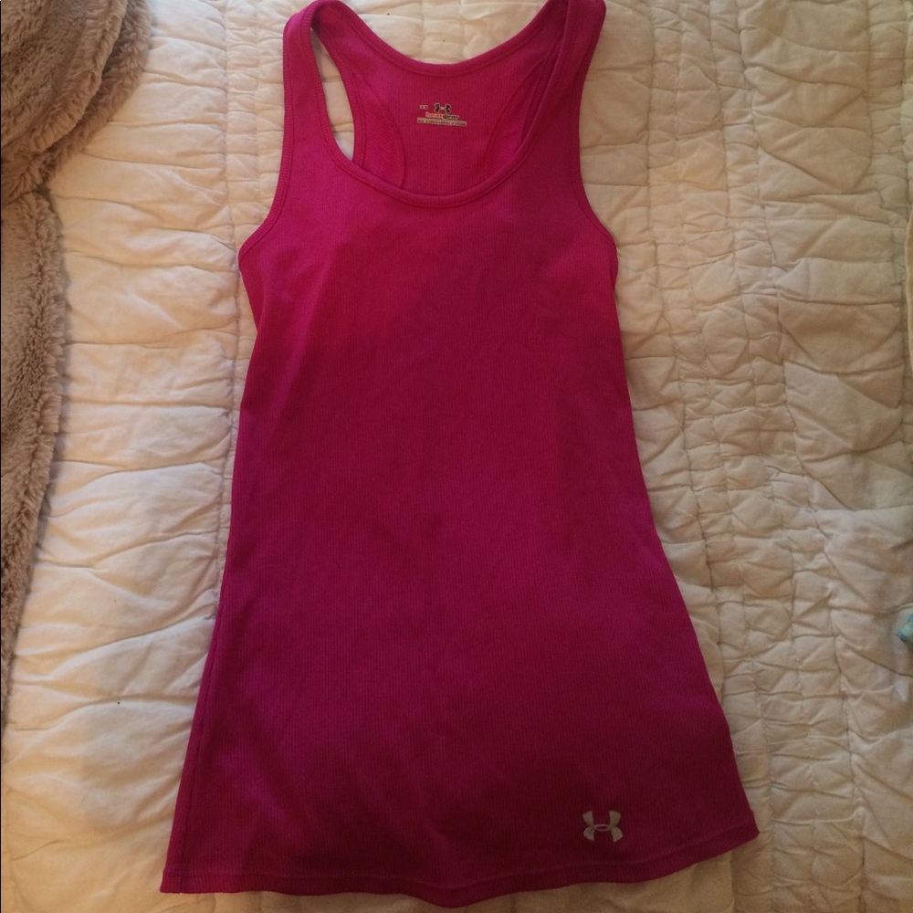under armor heat gear workout top