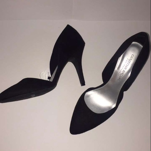 Women high heels formal wedding black new - Picture 3 of 4