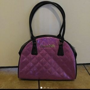 Lux De Ville purple atomic bowler