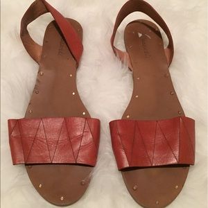 Madewell Abbi Slingback Flat Sandals