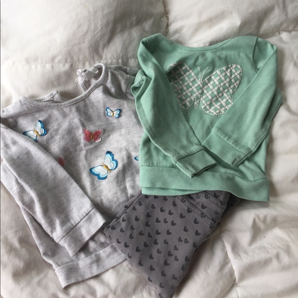 H&m lightweight sweaters and leggings