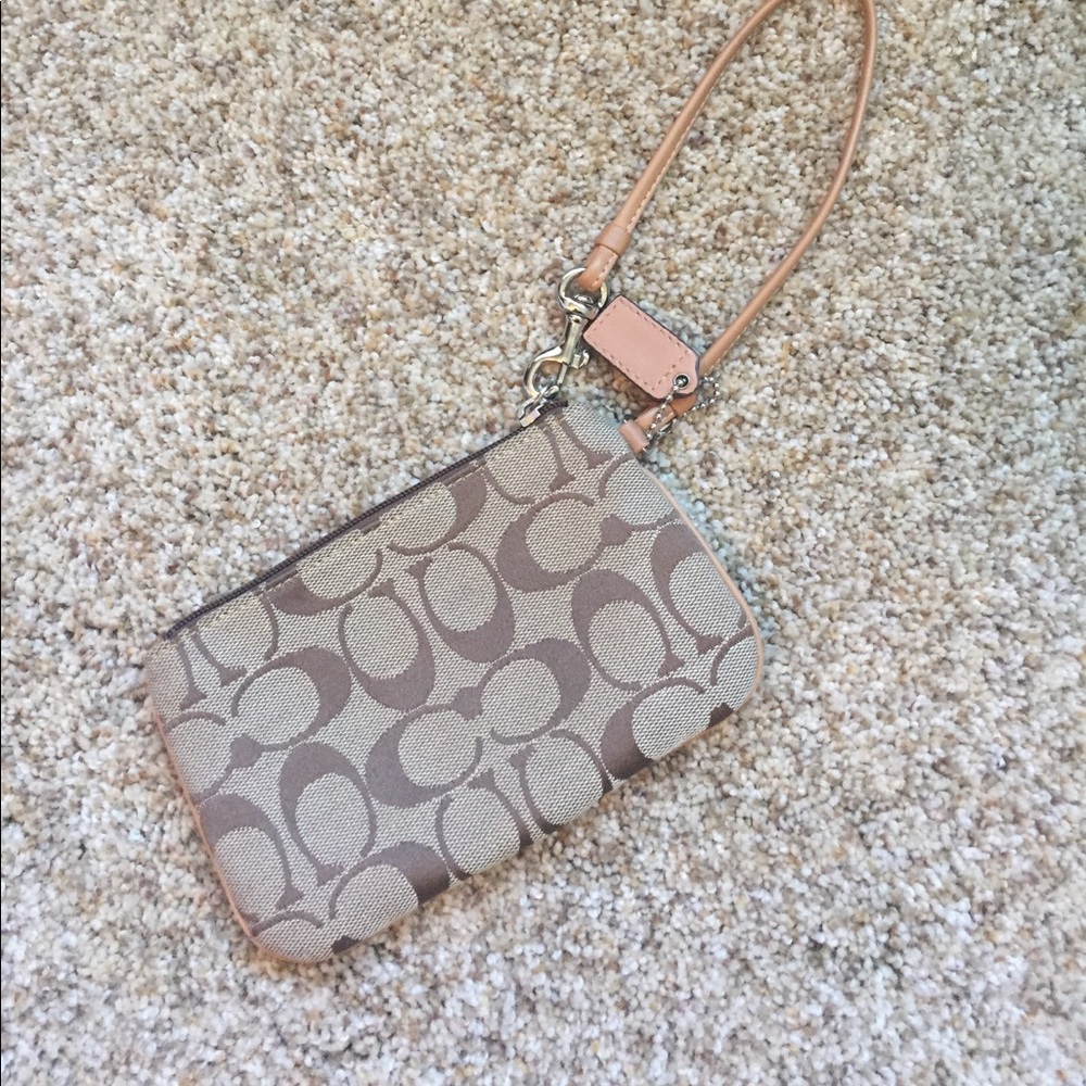 Coach wristlet