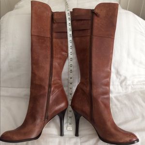 Cole Haan Knee High Nike Air Brown Boots!