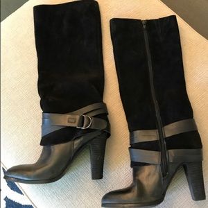 Carlos by Carlos Santana black leather boots.