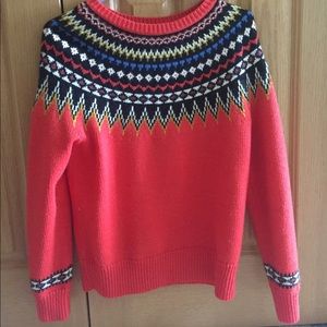 J. Crew Fair Isle Pullover