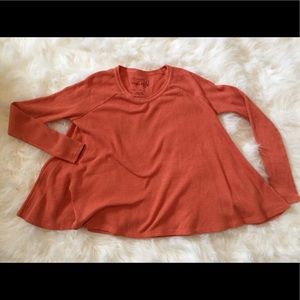 Free People Rockabilly Thermal Swing Top