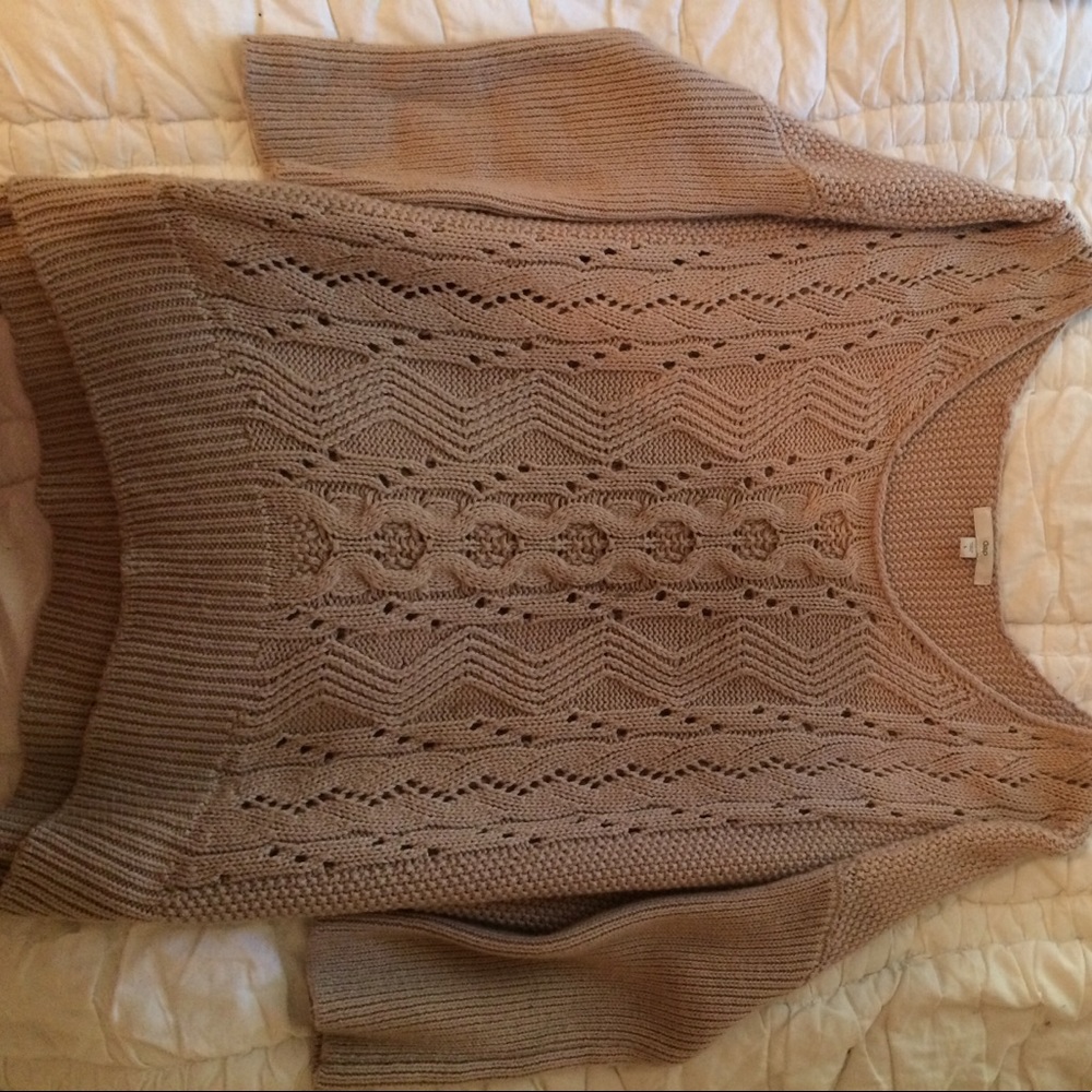 textured sweater