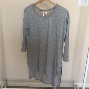 Never worn Francesca grey long sleeve