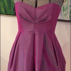 NWOT Jill Stuart Strapless Dress Sz 2