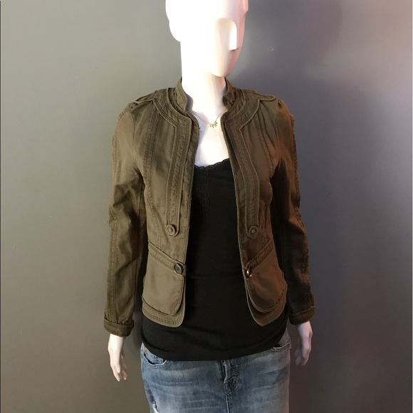 Caroline's Army Gr. Peplum Jacket /Vampire Diaries - Picture 3 of 7