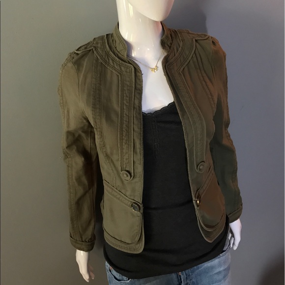 Caroline's Army Gr. Peplum Jacket /Vampire Diaries - Picture 4 of 7