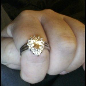 Size 9.5 sterling silver ring