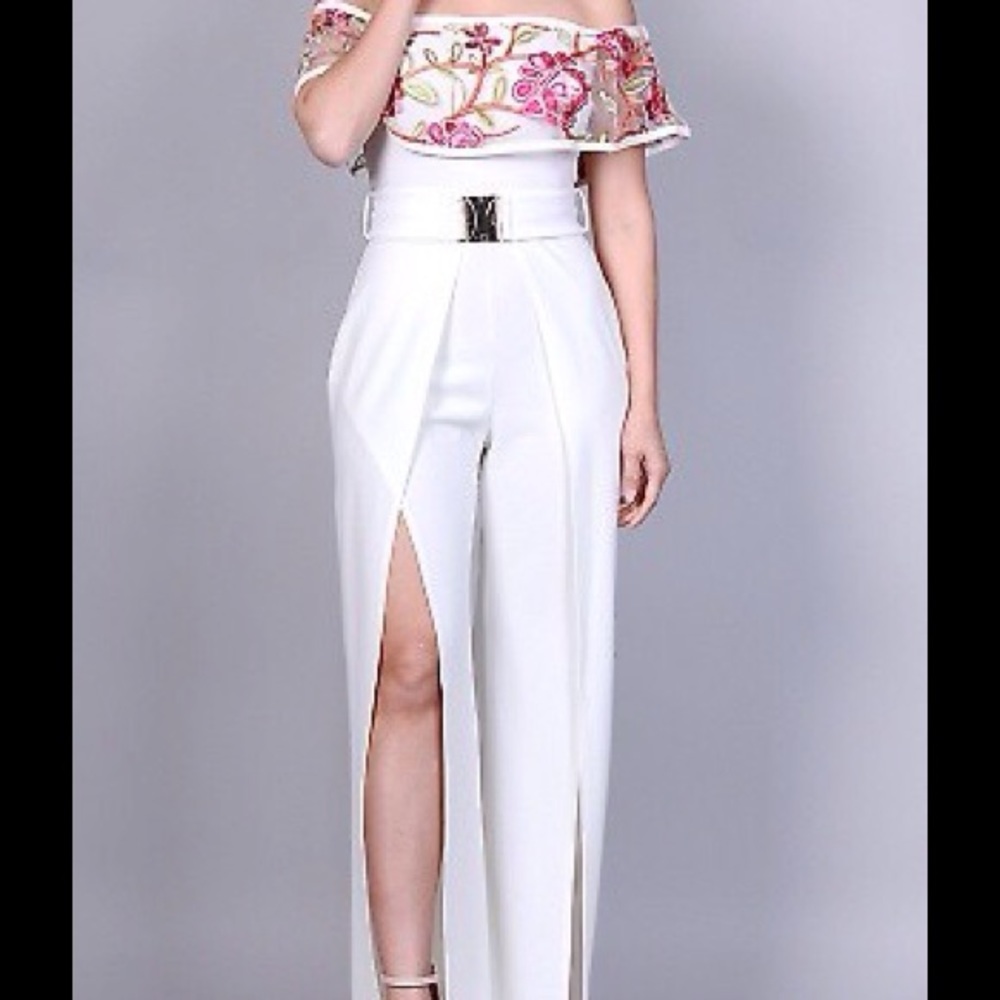 💥SLAY💥 Spliced Maxi Jumpsuit