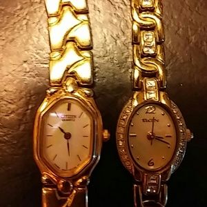 6 womens watches. 2 newer. 4 vintage. All need