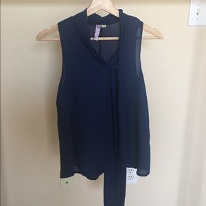 Never worn, Francesca navy blouse