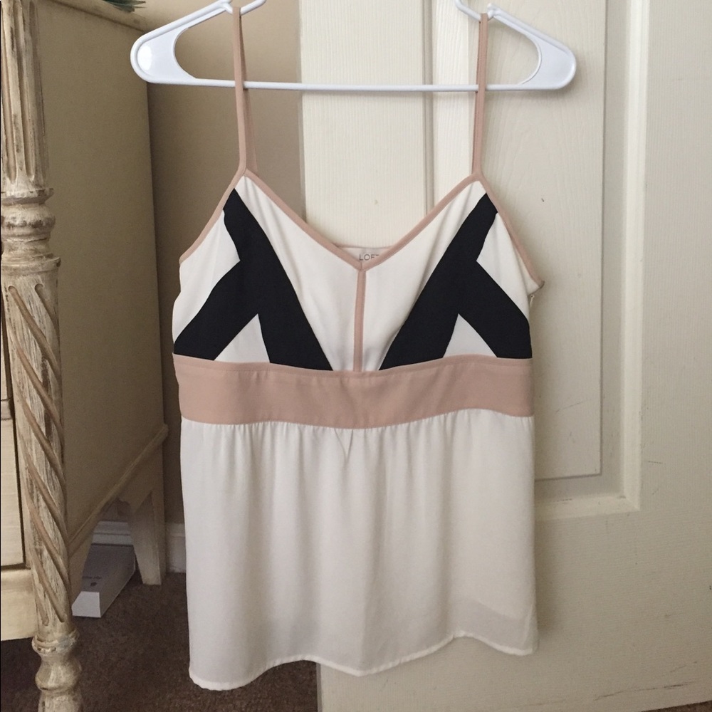 Gorgeous geometric tank from The Loft.