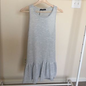 Grey tank dress never worn