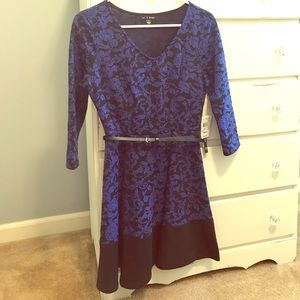 Navy and Black dress