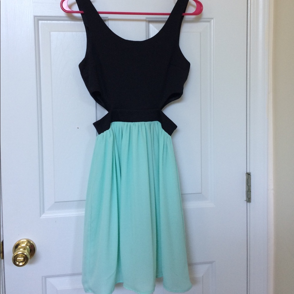 Two Toned Wet Seal Dress