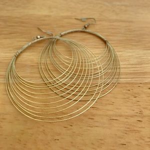 Gold Hoop Earrings