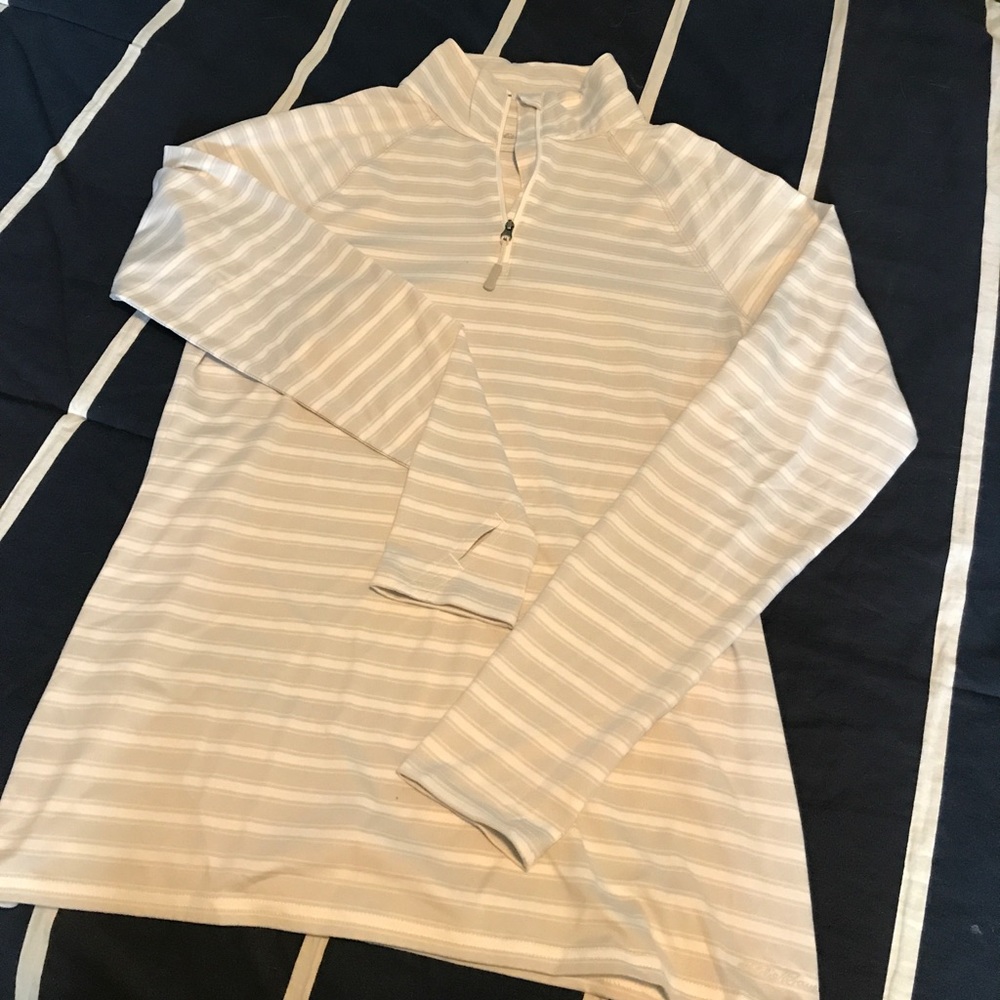 Ladies running 1/4 zip pullover