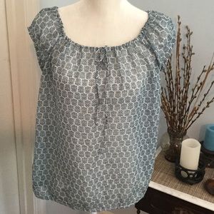 Gap Sheer Boho Top