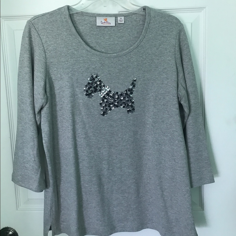 Quacker Factory Scottie tee