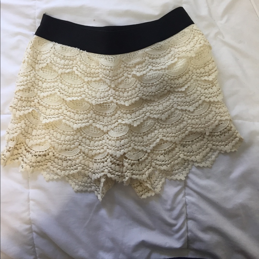 Lace shorts