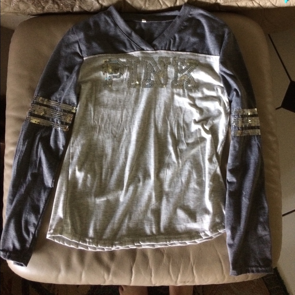 Victoria's Secret pink long sleeve top