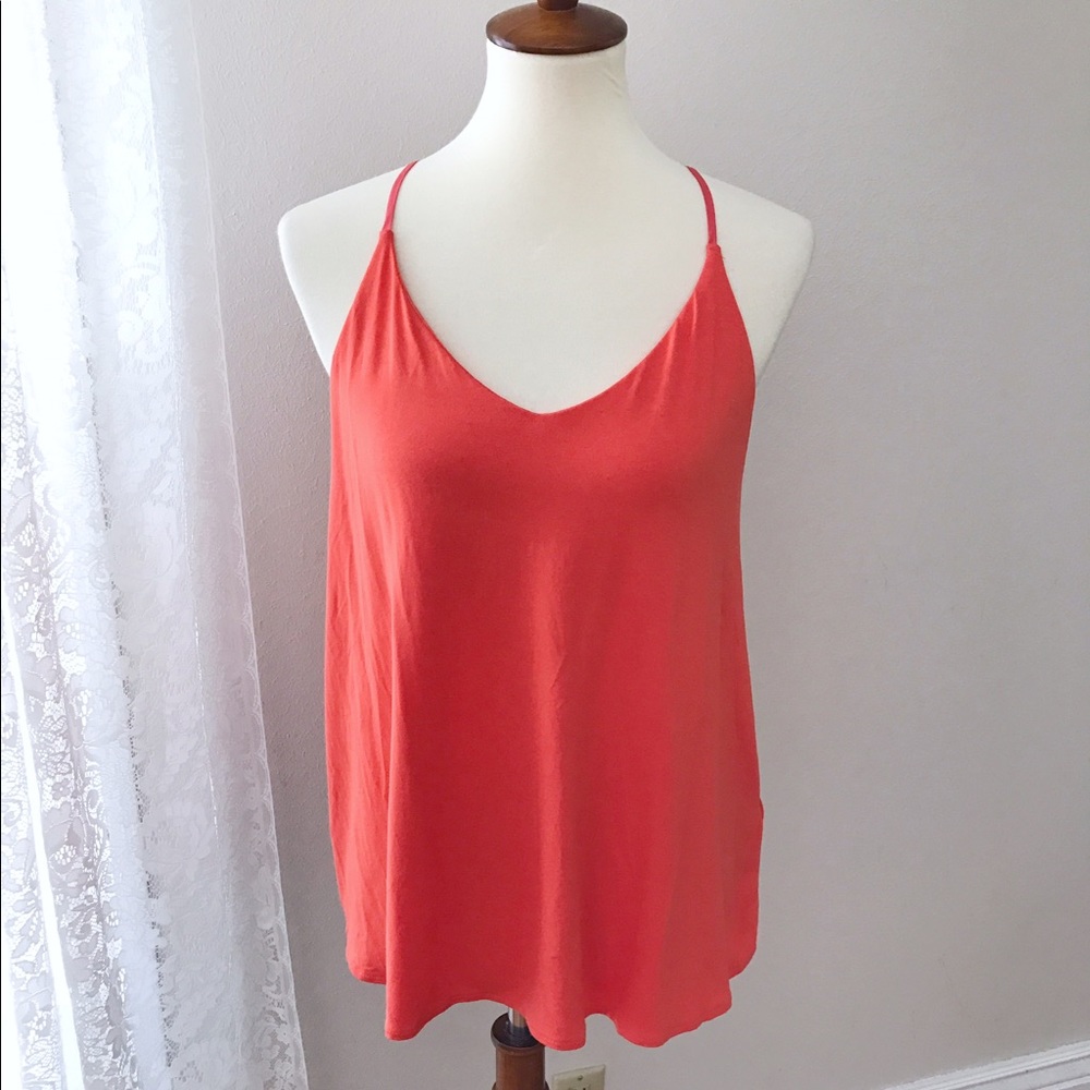 BANANA REPUBLIC Coral Strappy Tank