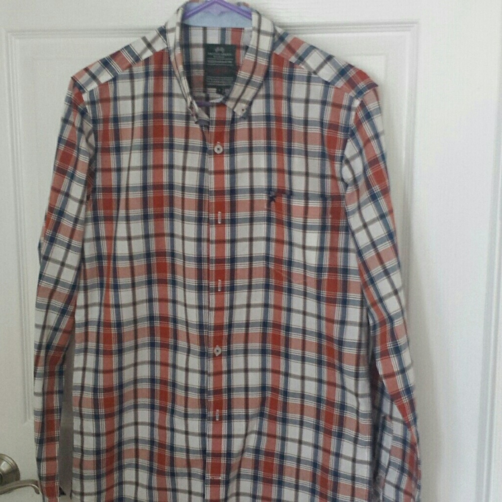 Racing green shirt checks