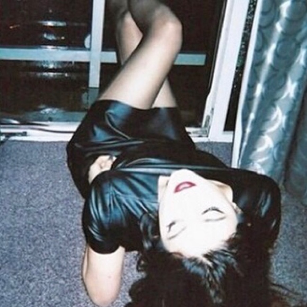 Kylie Jenner Leather Top Shop Dress